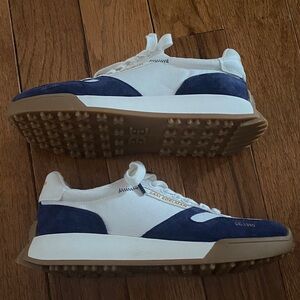 NWOT Sam Edelman Layla White/Navy Sneakers